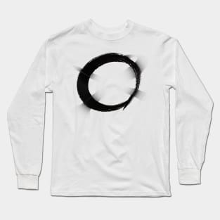 Enso Circle in Abundance + Prosperity Long Sleeve T-Shirt